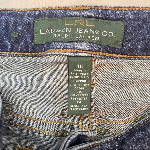 Ralph Lauren Modern Straight Jeans Women’s Size: 16 - Picture 8 of 9